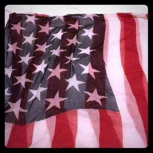 American Flag Infinity Scarf